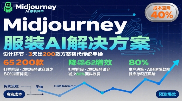 AI在服装领域的运用，使用midjourney做服装辅助企业降低成本-副业网资源站
