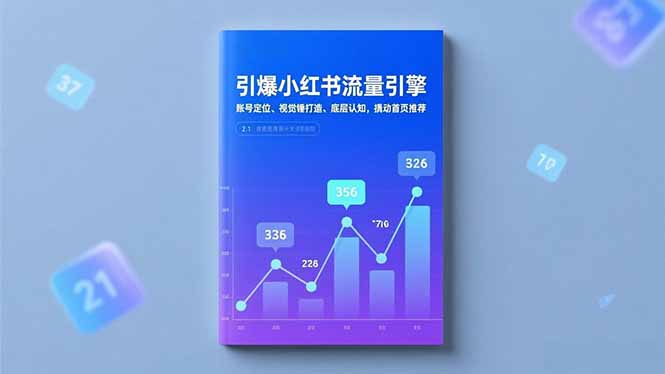 引爆小红书流量引擎，账号定位、视觉锤打造、底层认知，撬动首页推荐-副业网资源站