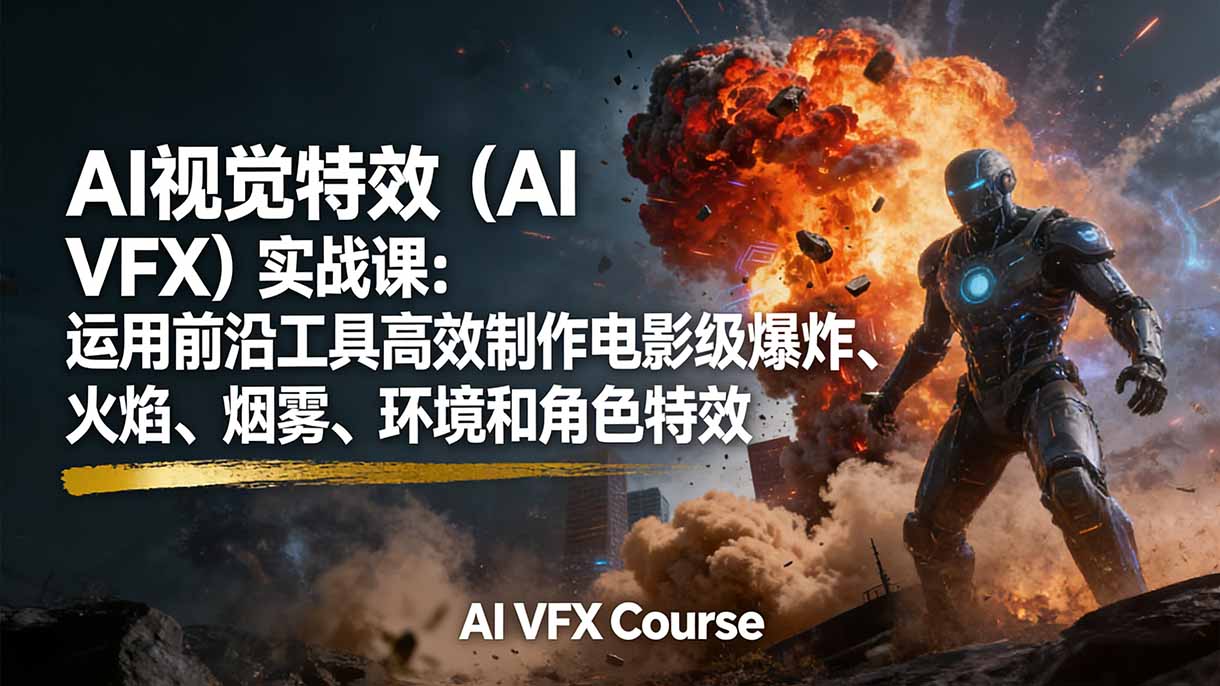 AI视觉特效(AI VFX-副业网资源站