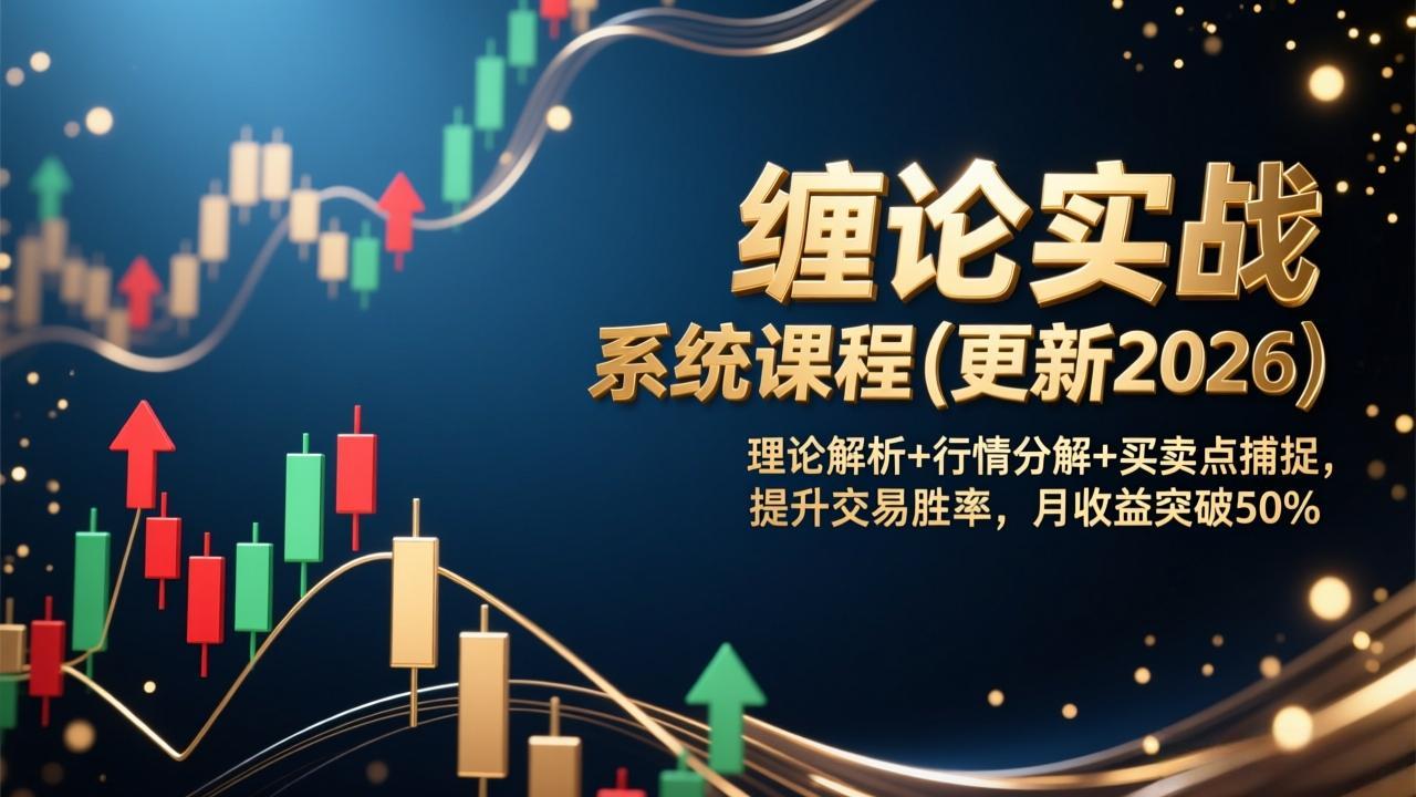 缠论实战系统课程(更新2026-副业网资源站