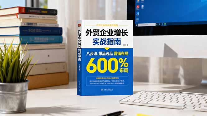 外贸企业增长实战指南，八步法、爆品选品、营销布局，业绩增长300%-副业网资源站