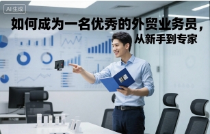 如何成为一名优秀的外贸业务员，从新手到专家-副业网资源站